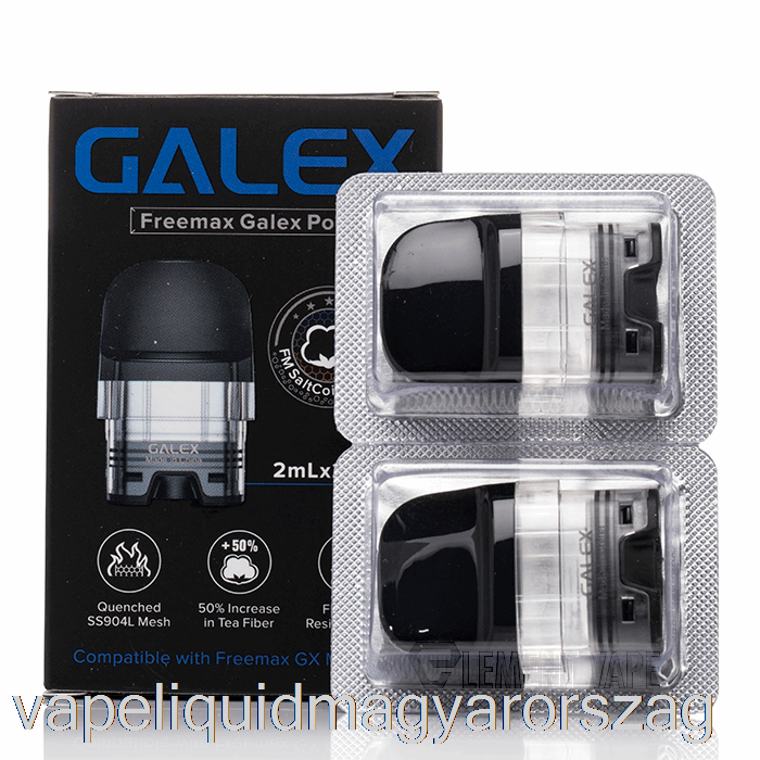 Freemax Galex Cserehüvely 2ml újratölthető Hüvely Vape Pen
